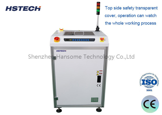 Good price LED Button Control Flexible Fixed Rail Observation Window PCB Turn Conveyor online