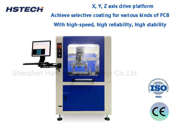Good price X, Y, Z Axis Drive Platform High-Speed High Reliability High Stability 3Axis Selective Coating Machine online