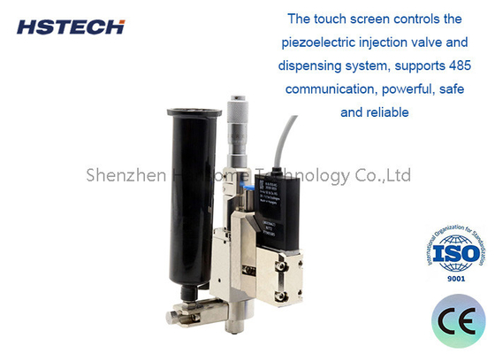 Non-Contact Jet Dispensing with Adjustable Spring Pressure and Fine Scale Micrometer