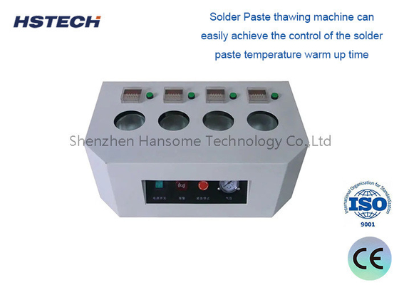 PLC Controlled 4-Tank Solder Paste Warm-up Machine for Improved Production