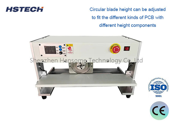 High-Speed and Low-Stress PCB Depaneling Equipment HS-300 for 5-360mm Cutting Length