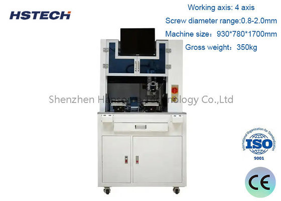 Good price CCD Auto Screw Fastening Machine for Small Electronic Products with Industrial Camera online