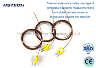 Thermocouple with Connector TD Plugs SR Type Ceramic Plastic for 0-1800°C Use Temperature