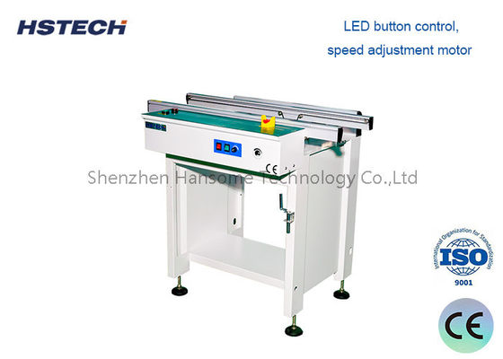 Good price ESD Belt PCB Handling Equipment with LED Button Width Adjustment online