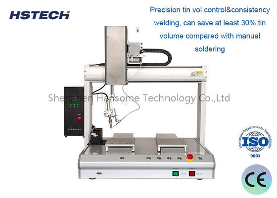 Good price Customizable Automatic Soldering Robot with Hiwin Linear Guide Auto Cleaning for Industrial online