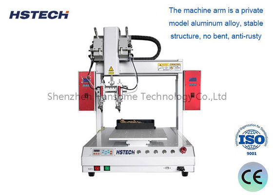 Good price Air Cleaning/Pneumatic Automatic Soldering Robot with Double Single Y Working Platform online