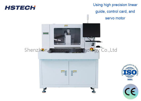Good price 4 Axis Motion Control Offline PCBA Router Machine With Double Platform X/Y Axis 1000mm/S online
