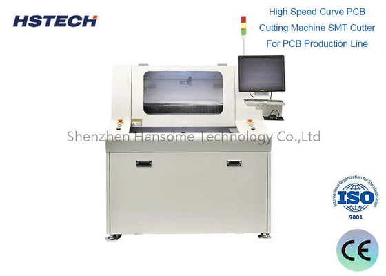 Depaneling Machine for PCBA 4 Aixs Offline Dual Platform PCB Router Machine