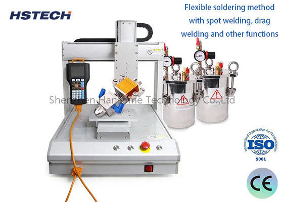 Good price Industrial PLC Four-Station Text Demonstration Programmer AC220V/50~60Hz/200W LED Bulb Glue Dispenser online
