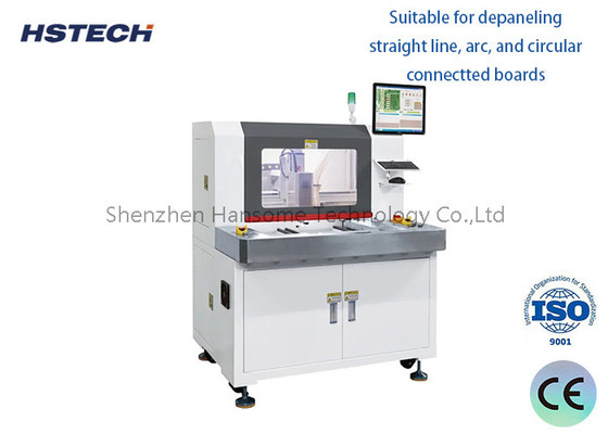 High Resolution CCD Vicual Aligement Germany Brand Routing Spindle Offline PCBA Router Machine