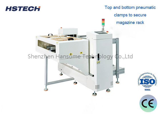 Good price SMEMA Signal Tower Light  PCB Handling Equipment NG OK PCB Unloader With Dual Magazine Collecting online