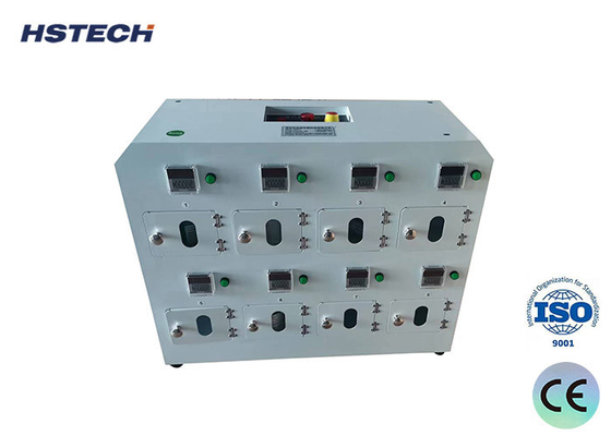 8 Tanks Smart Solder Paste Rewarming Machine with Multiple Slots for Temperature Recovery