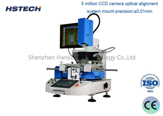 Good price Independent 3 Heating Zones BGA Rework Station PCB Handling Equipment With SMEMA Signal online