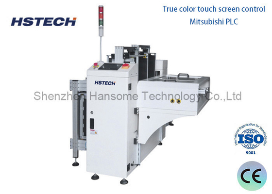 Fully Automated Dual Rail MITSUBISHI PLC PCB Unloader for Magazine Handling Equipment