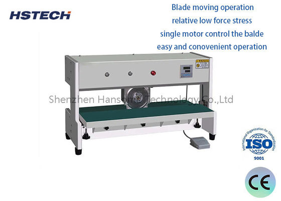 Good price Blade Moving PCB Depaneling Equipment 400mm Length Single Motor Control online