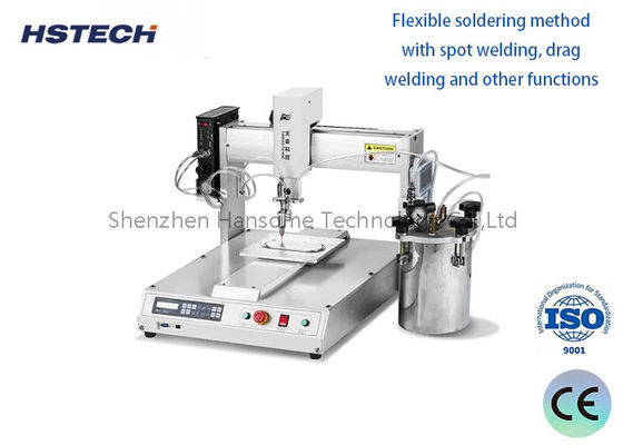 Good price Compact 3 Axis PUR Glue Dispensing Machine for Small Workpieces in Desktop Size online
