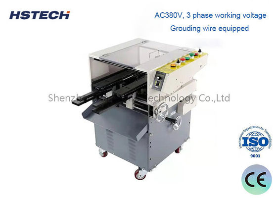 Good price 8/10inch Blade PCB Lead Cutting Machine Max 250mm Width For SMT Machine Parts Adjustable Speed online