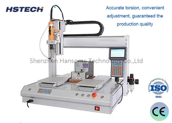 Good price Silver 3 Axis Screw Fastening Machine Screw Lock Machine 55KG 2000rpm For PCB Assembly online