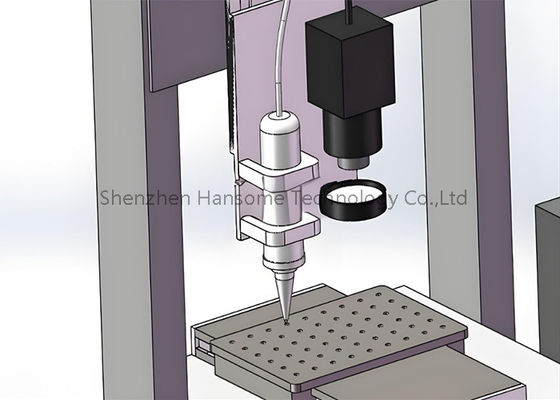 Good price Desktop 3 Axis Single Head PUR Glue Dispensing Machine for Lighting Component Fixing online