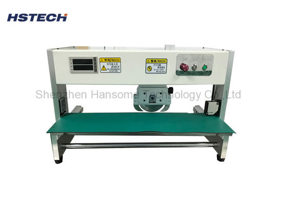 Good price 400mm Length PCB Board Cutting Machine Circular Blade Moving Low Force Stress online