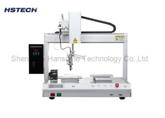 Good price 4 Axis Robotic Soldering Machine Solder Wire Feeding Automated Soldering Equipment online