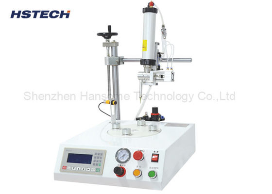 Good price LED Bulb Glue Dispensing Machine 4 Rotary Working Stations Text Screen Automatic online