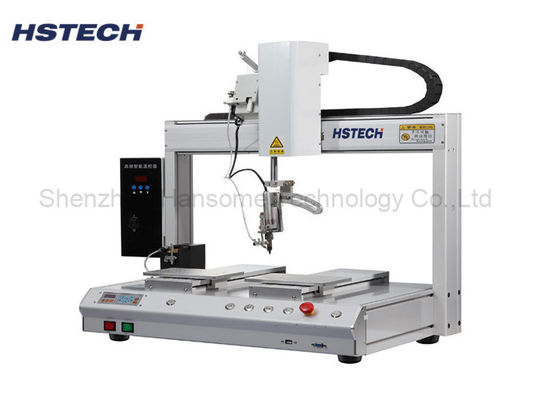 Good price Heating Control PCB Soldering Robot Machine 0.6 To 1.0mm Solder Wire Compatible online