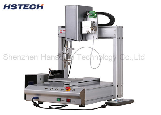 Good price PCB Robot Soldering Machine Single Bed 0.8mm Solder Tip Manual Programming online