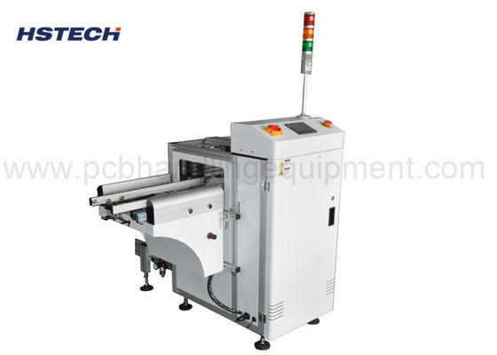 SMEMA Aluminum Material Signal 530*460mm 90 Degree PCB Unloader Equipment