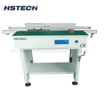 Good price LED Button Manual Hand Crank Width Adjustment ESD Belt PCB Transporting Conveyor online