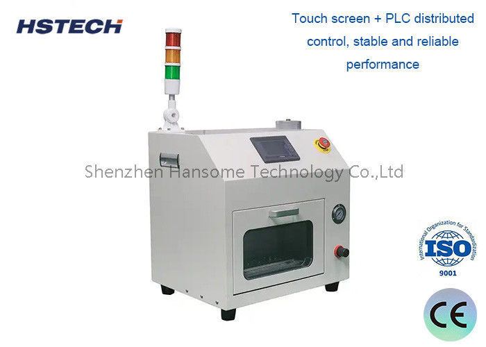 SMT Nozzle Cleaning Machine with PLC Touch Screen & Green Color Cover