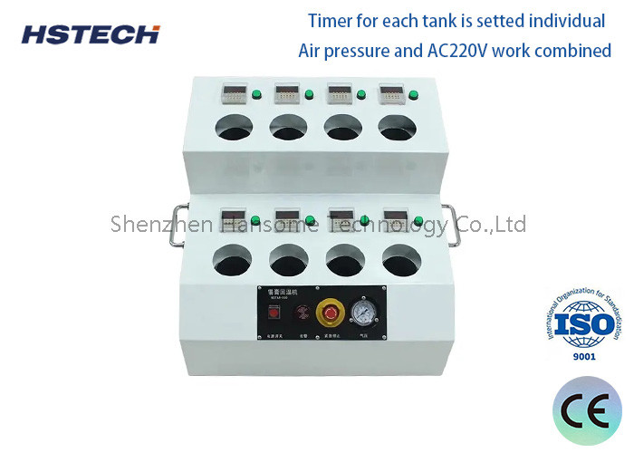8 Tank Solder Paste Warm Up Machine with LED Display Time Controller and FIFO Function