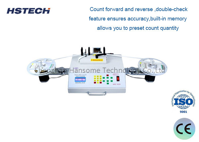 Leak Detection SMD Component Counter with Adjustable Speed and Barcode Printer