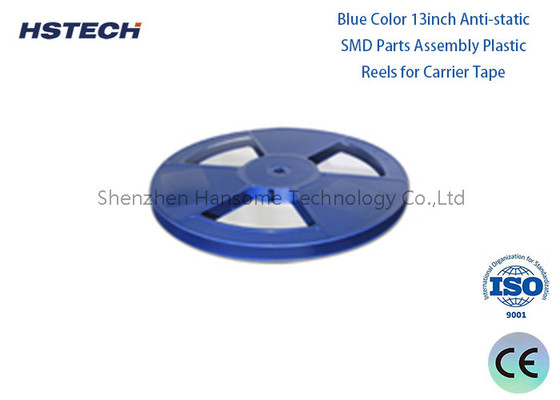 Customizable 13 inch Blue SMD Plastic Reels for LED Light and Electronic Components