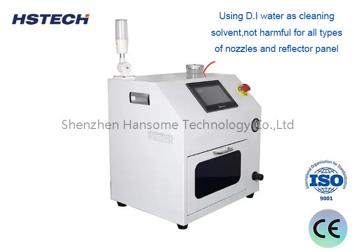PLC Touch Screen SMT Cleaning Equipment HS-800 with High-Pressure Jet Technology