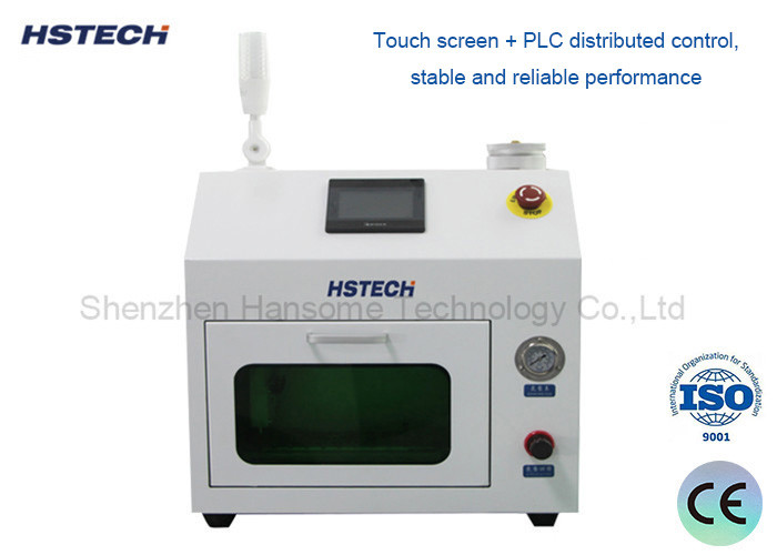 PLC Distributed Control SMT Nozzle Cleaner with High Pressure Spraying Cleaning