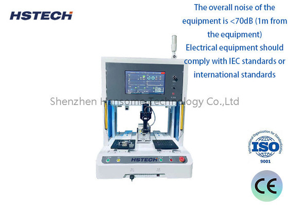 Suction Feeding Electric Screwdriver Double Working Station 4 Axis Automatic Screw Locking Machine