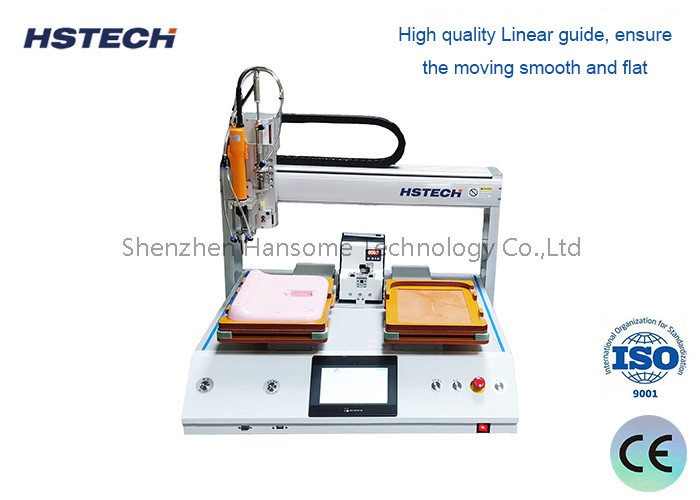 Dual Platform Tabletop Soldering Machine with Max 300mm/s Driven System