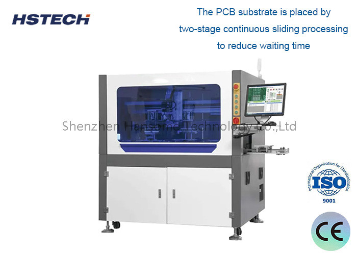 Advanced Dual Platform PCB Router Machine with Automated Vision System ...