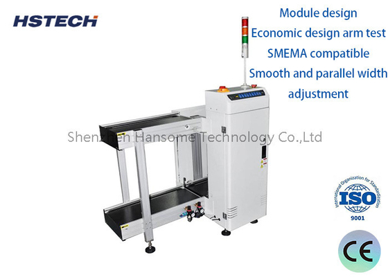 Good price Robust Design SMEMA Signal PCB Loader Handling Machine with Top & Bottom Clamps online