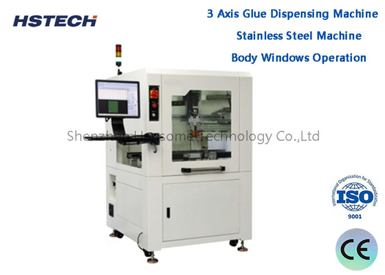 Good price High Speed PC Control LCD Screen High Accuracy Visual Glue Dispensing Machine online