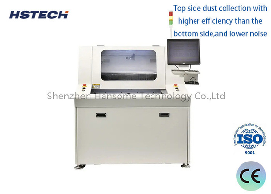 Good price Drawer Feeding Automatic Depaneling PCB Router Machine with Dust Collector online