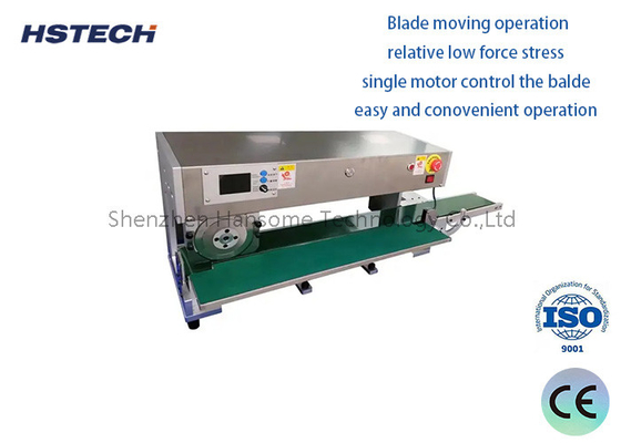 Good price Double Protective Device V-cut PCB Cutter Machine Blade Miving PCB Separator online