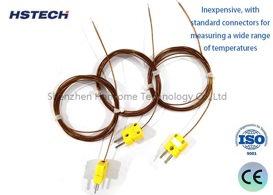 Good price PtRh30-Ptrh6 WRR B Thermocouple with Connector TD Plugs SR Type Ceramic Plastic for 0-1800°C Use Temperature online