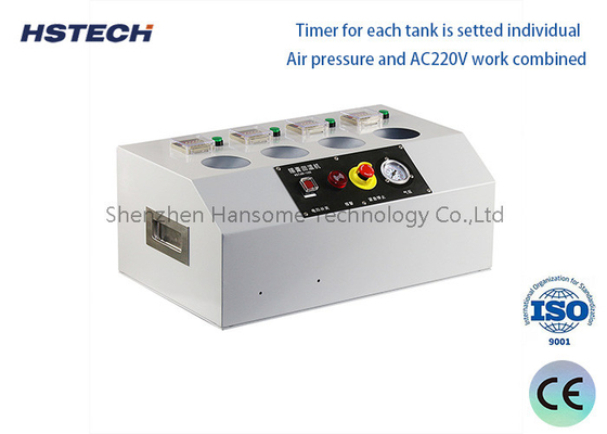 Good price White 4-Tank Solder Paste Warm-up Machine with Automatic Alarm System online