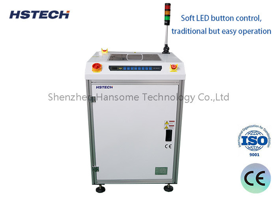 Good price 460mm Width 90 Degree PCB Turn Conveyor w/ Top Side Transparent Cover online