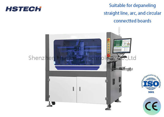 Good price 60000rpm Spindle PCB Router Machine for Depaneling with ±0.01mm Repeat Accuracy and 300*350mm Working Platform online