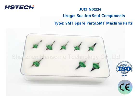 Good price 503 509 JUKI SMT Nozzle Grey Tungsten Base Green Reflector Durable Long Lifespan online