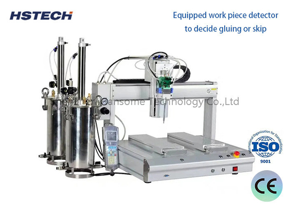 Good price High-Speed LED Bulb Glue Dispenser with 4 Stations & Text Programmer online
