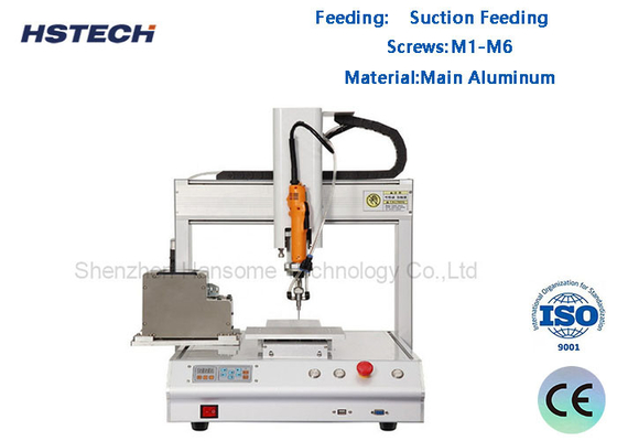 Good price Desktop Operation Screw Tightening Robot Suction Feeding 3 Axis Aluminum Material online